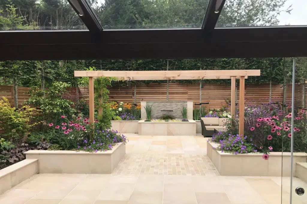 Glass garden Room install in Enfield